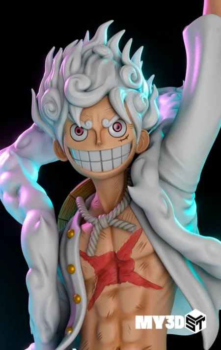 Monkey D.Luffy Gear 5 STL 3D