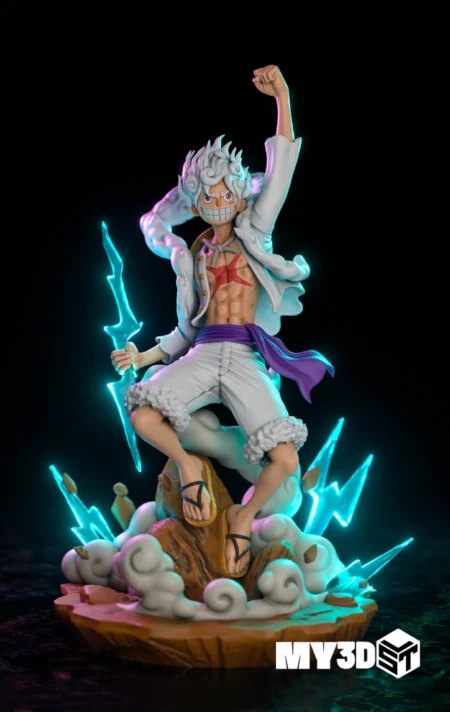 Monkey D.Luffy Gear 5 STL 3D