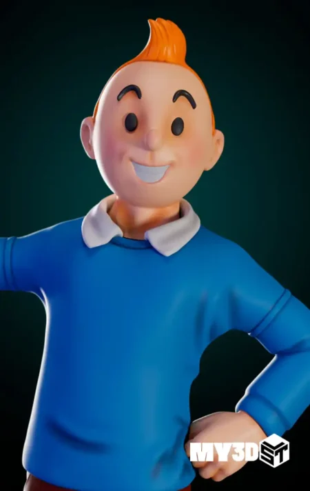 Tintin The Adventures of Tintin STL 3D