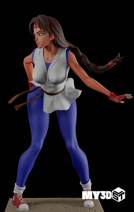Yuri Sakazaki STL 3D