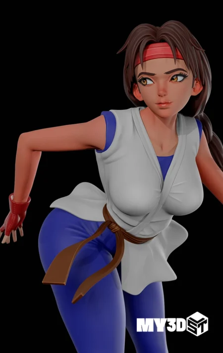 Yuri Sakazaki STL 3D