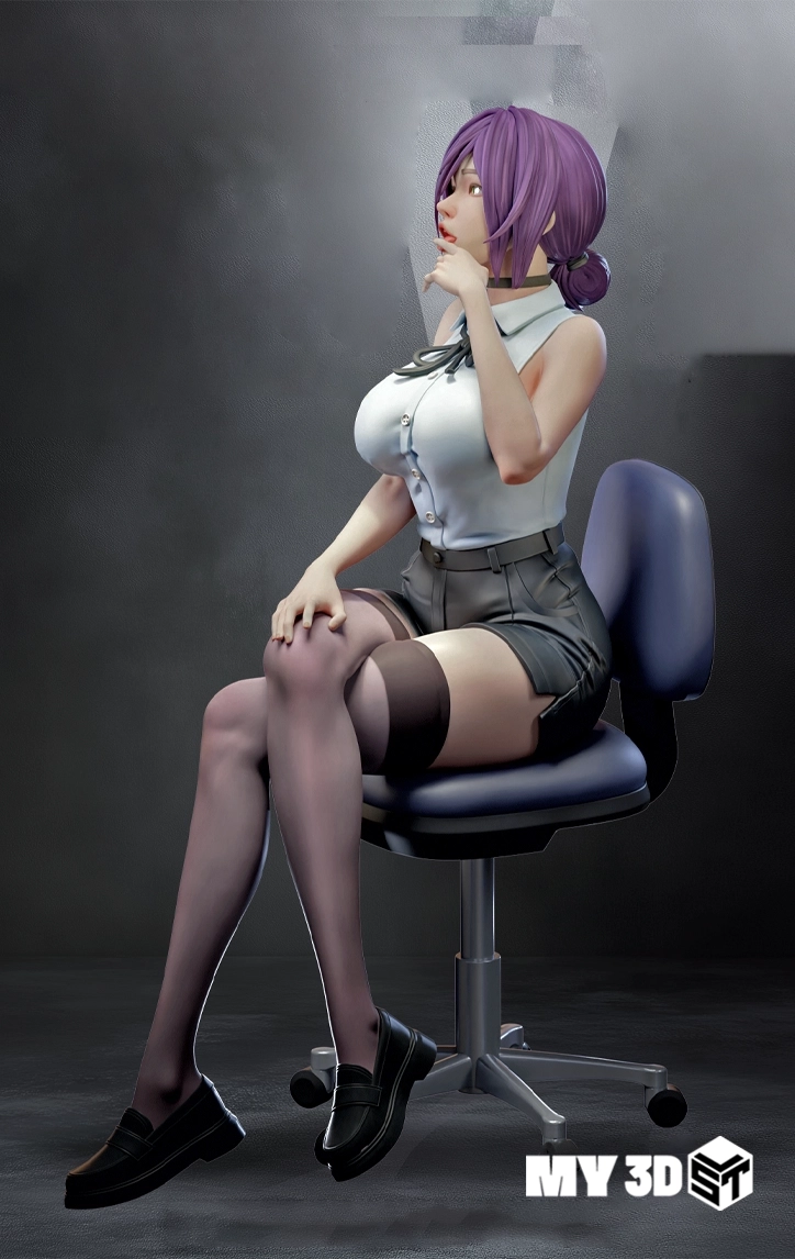 Reze Chainsaw Man STL 3D Print Model - Image 4