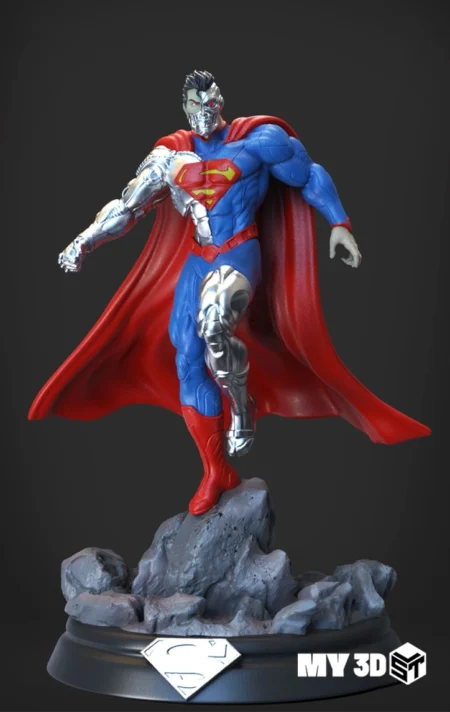Cyborg Superman STL