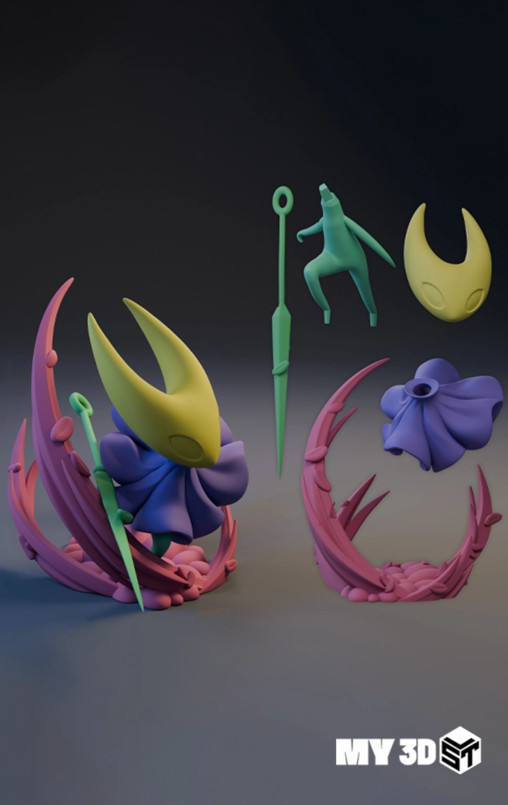 Hollow Knight Silksong STL 3D Print Model - Image 4