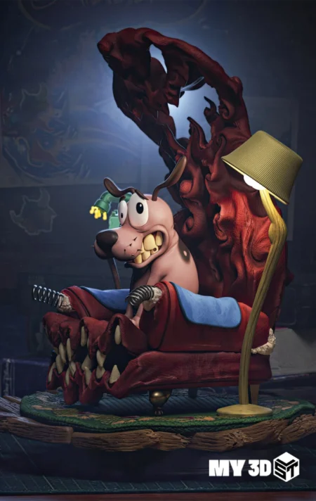 Courage The Cowardly Dog STL