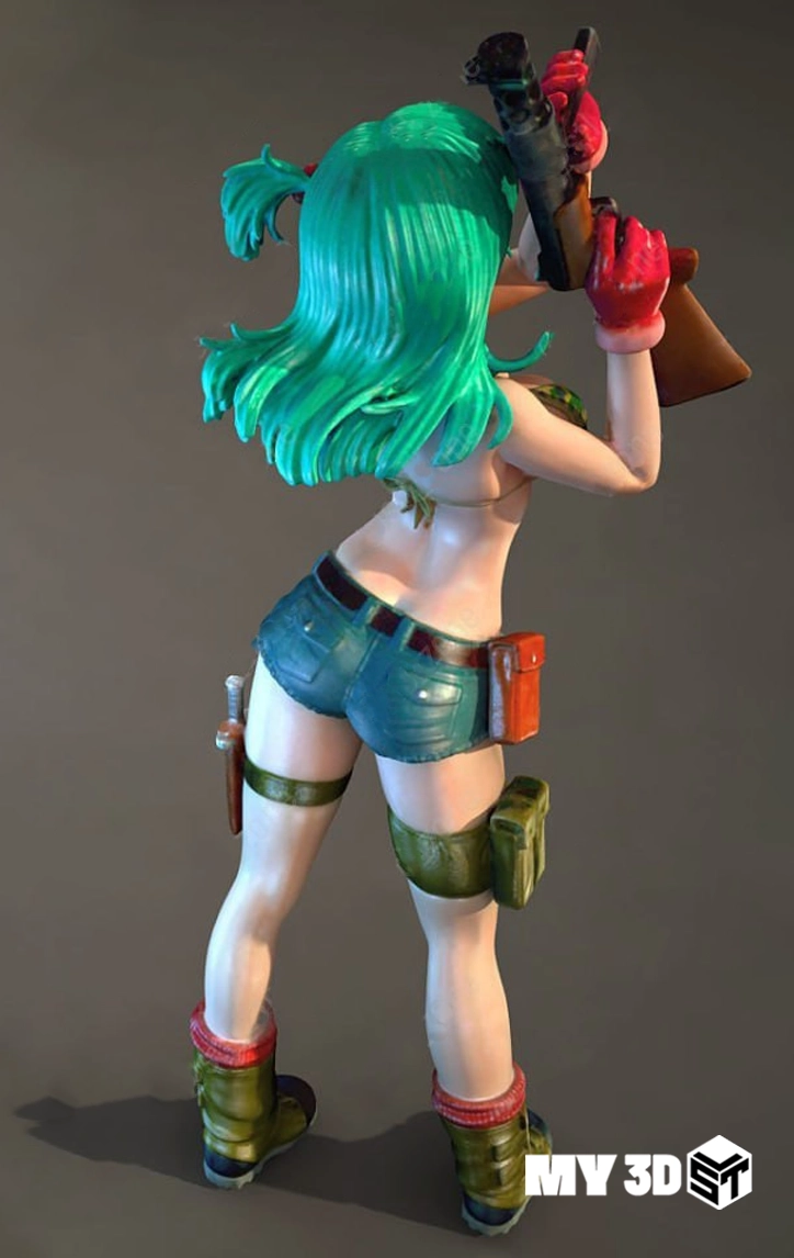 Dragon Ball Bulma STL