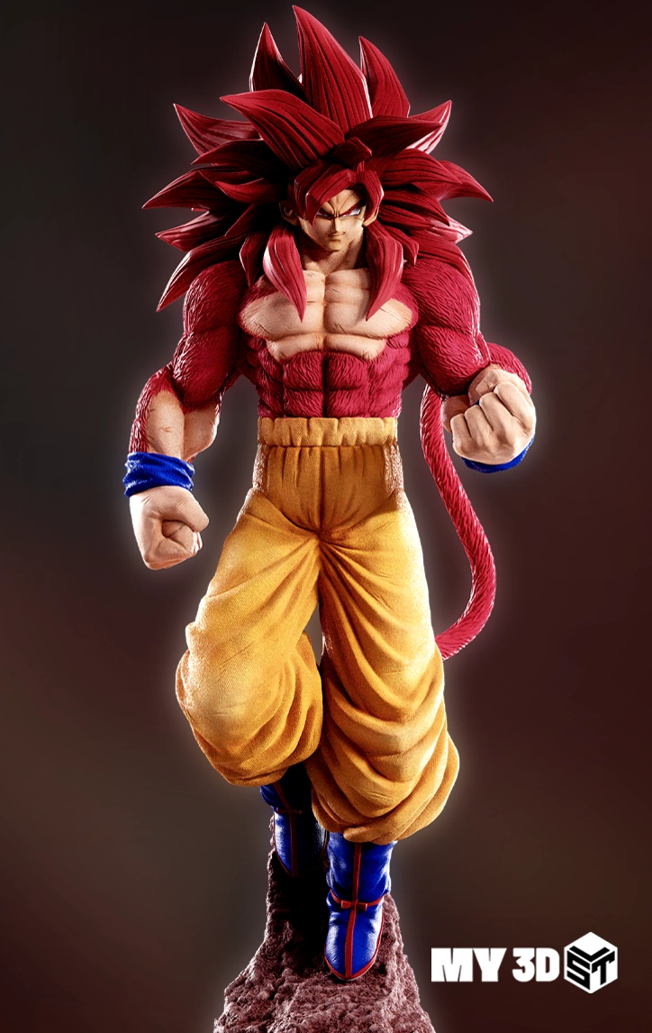 Goku SSJ4 Daima STL