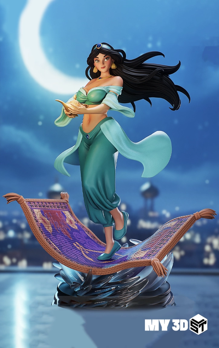 Jasmine Aladdin NSFW STL