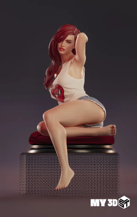 Mary Jane Spider-Man NSFW STL