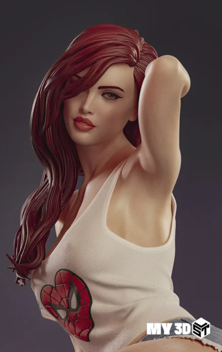 Mary Jane Spider-Man NSFW STL
