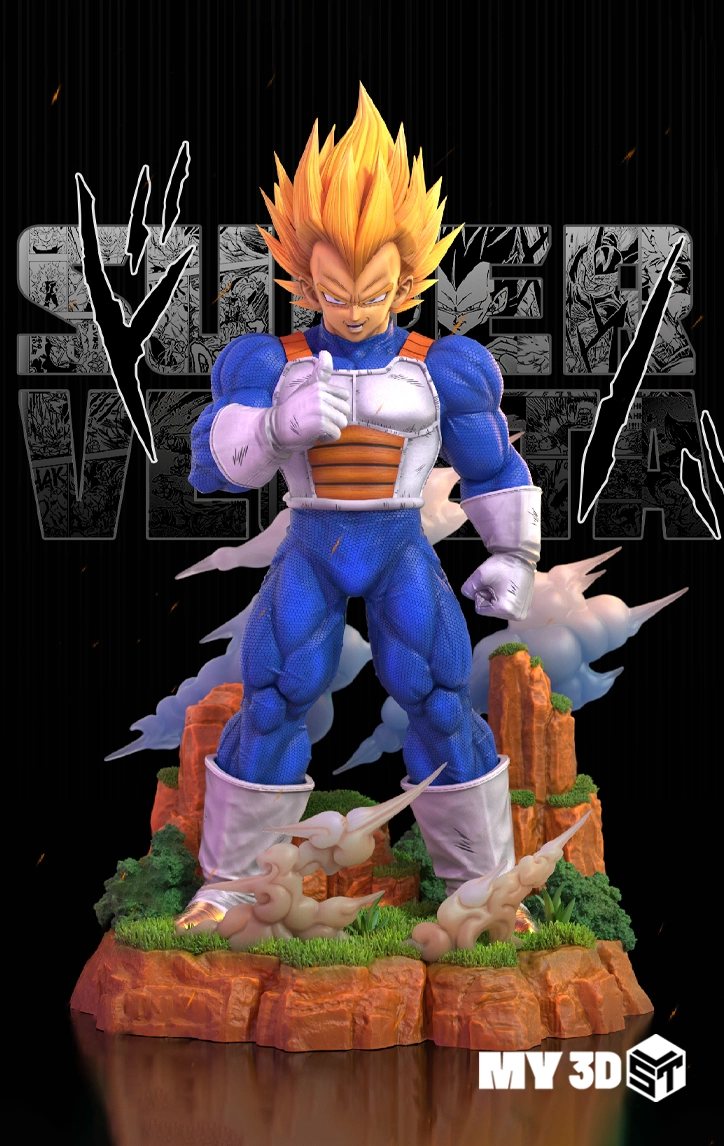 Super Vegeta STL