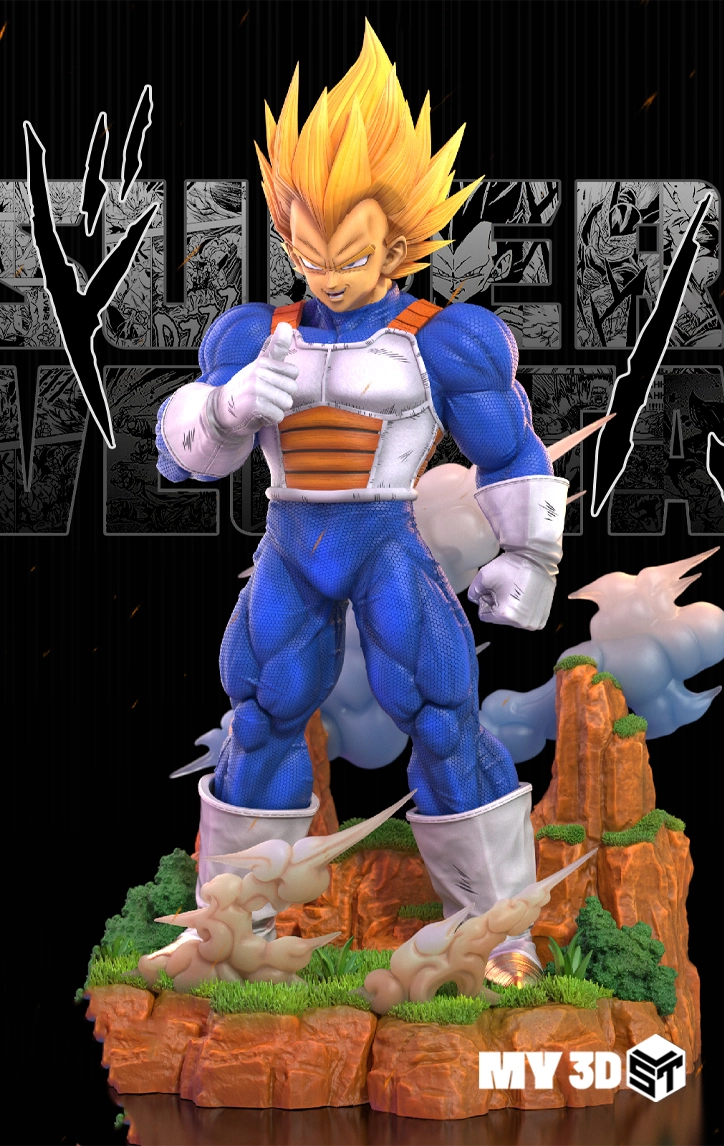Super Vegeta STL