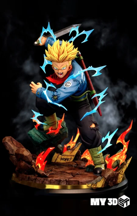 Trunks Dragon Ball STL