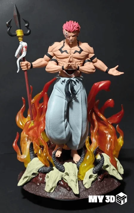 Sukuna STL 3D Print Model