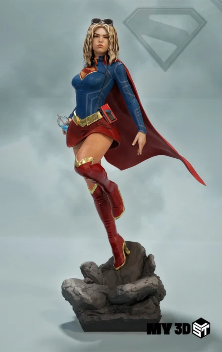 Supergirl STL 3D Print Model