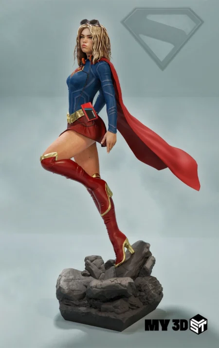 Supergirl STL 3D Print Model