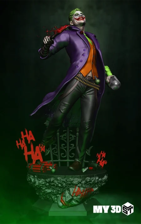 The Joker STL 3D Print Model