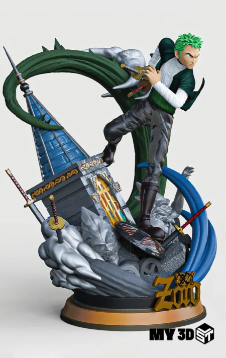 Roronoa Zoro STL