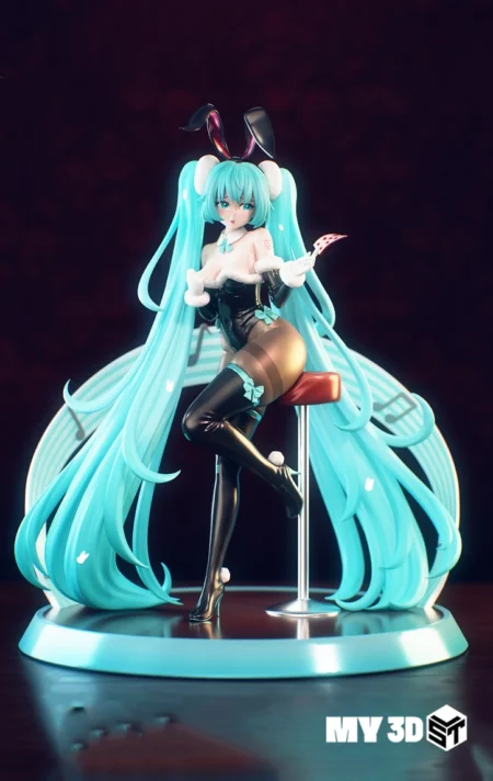 Hatsune Miku STL 3D Print Model